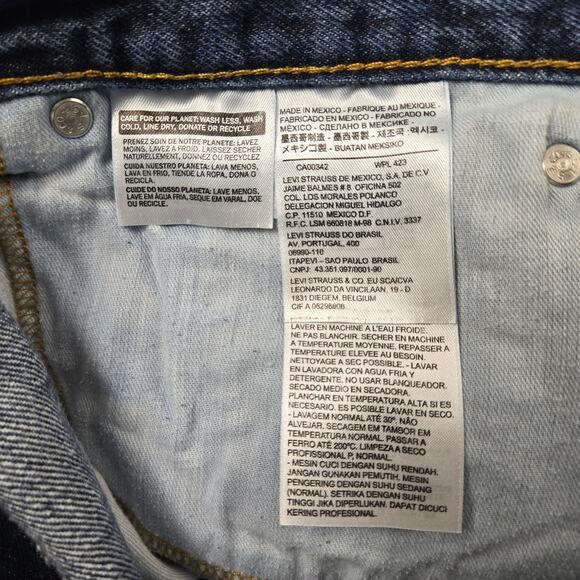 Levi's 505 Straight Leg Jeans size 36 - Picture 13 of 16